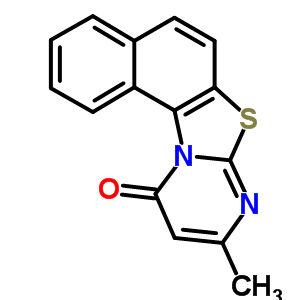 9-Methyl-11h-naphtho[1,2:4,5][1,3]thiazolo[3,2-a]pyrimidin-11-one Structure,84038-90-4Structure