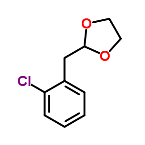 1-Chloro-2-(1,3-dioxolan-2-ylmethyl)benzene Structure,842123-91-5Structure