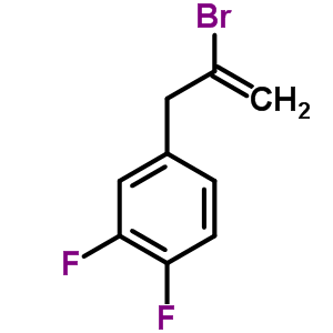 2-Bromo-3-(3,4-difluorophenyl)-1-propene Structure,842140-34-5Structure