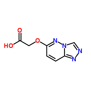 ([1,2,4]Triazolo[4,3-b]pyridazin-6-yloxy)-acetic acid Structure,842972-47-8Structure