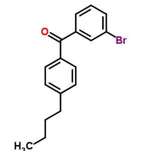 3-Bromo-4-n-butylbenzophenone Structure,844879-33-0Structure