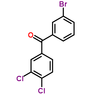 3-Bromo-3,4-dichlorobenzophenone Structure,844879-39-6Structure