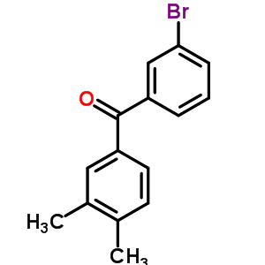 3-Bromo-3,4-dimethylbenzophenone Structure,844879-49-8Structure