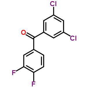 3,5-Dichloro-3,4-difluorobenzophenone Structure,845781-05-7Structure