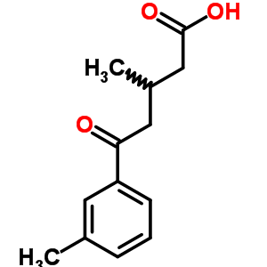 5-(3-Methylphenyl)-3-methyl-5-oxovaleric acid Structure,845781-36-4Structure