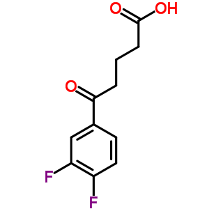 5-(3,4-Difluorophenyl)-5-oxovaleric acid Structure,845790-46-7Structure