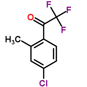 4-Chloro-2-methyl-2,2,2-trifluoroacetophenone Structure,845823-13-4Structure