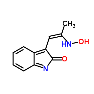 3-[(E)-2-(hydroxyamino)prop-1-enyl]indol-2-one Structure,84584-93-0Structure