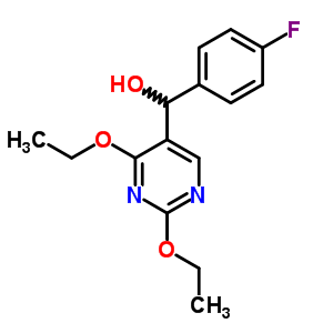 (2,4-Diethoxypyrimidin-5-yl)-(4-fluorophenyl)methanol Structure,846-87-7Structure