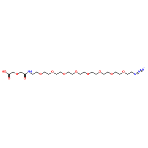 O-(2-azidoethyl)-o-(2-(diglycolyl-amino)ethyl)eg-7 Structure,846549-37-9Structure