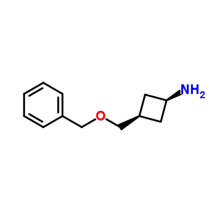 Cis-3-[(benzyloxy)methyl]cyclobutanamine Structure,847416-94-8Structure