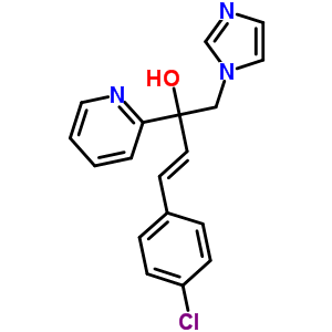 2-Pyridinemethanol ,alpha-[(e)-2-(4-chlorophenyl)ethenyl]-alpha-(1h-imidazol-1-ylmethyl)- Structure,847670-66-0Structure