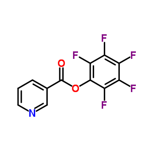 Pentafluorophenyl nicotinate Structure,848347-44-4Structure