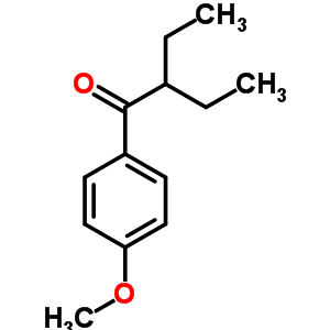 1-Butanone,2-ethyl-1-(4-methoxyphenyl)- Structure,84836-32-8Structure