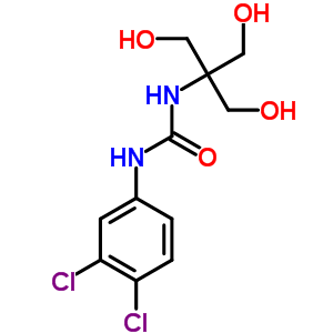 Urea,n-(3,4-dichlorophenyl)-n-[2-hydroxy-1,1-bis(hydroxymethyl)ethyl]- Structure,84882-80-4Structure