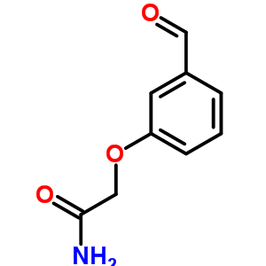 2-(3-Formylphenoxy)acetamide Structure,849015-95-8Structure