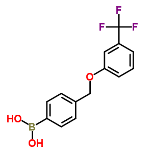 4-(3-(Trifluoromethyl)phenoxymethyl)phenylboronic acid Structure,849062-03-9Structure