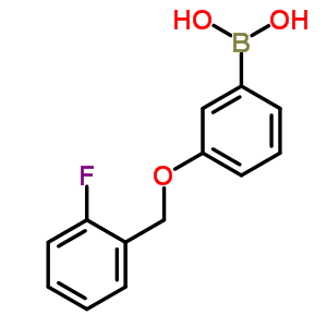 3-(2-Fluorobenzyloxy)phenylboronic acid Structure,849062-13-1Structure