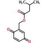 (3,6-Dioxocyclohexa-1,4-dien-1-yl)methyl 3-methylbutanoate Structure,849762-24-9Structure