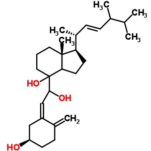 (3Beta,5z,7r,8alpha,22e)-9,10-secoergosta-5,10(19),22-triene-3,7,8-triol Structure,84985-78-4Structure