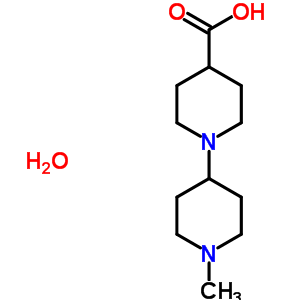 1-(1-Methylpiperidin-4-yl)piperidine-4-carboxylic acid sesquihydrate Structure,849925-07-1Structure