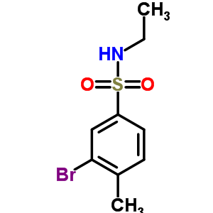 N-ethyl 3-bromo-4-methylbenzenesulfonamide Structure,850429-65-1Structure