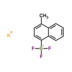 Potassium (4-methyl-1-naphthalene)trifluoroborate Structure,850623-55-1Structure