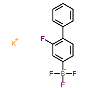 Potassium (3-fluoro-4-biphenyl)trifluoroborate Structure,850623-57-3Structure