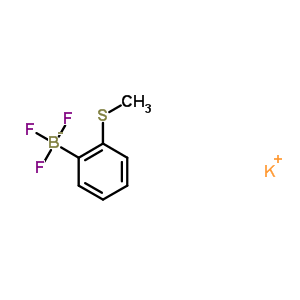 Potassium (2-methylthiophenyl)trifluoroborate Structure,850623-77-7Structure