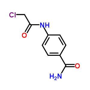 4-[(Chloroacetyl)amino]benzamide Structure,85126-67-6Structure