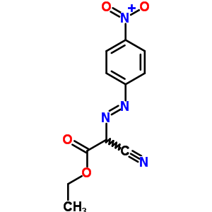 Ethyl 2-cyano-2-(4-nitrophenyl)diazenyl-acetate Structure,85137-66-2Structure