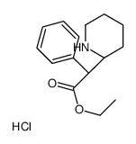 (R)-ethyl2-phenyl-2-((r)-piperidin-2-yl)acetatehydrochloride Structure,851764-84-6Structure