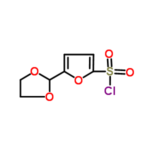 5-(1,3-Dioxolan-2-yl)furan-2-sulfonyl chloride Structure,852181-10-3Structure