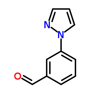 3-(1H-Pyrazol-1-yl)benzenecarbaldehyde Structure,852227-92-0Structure