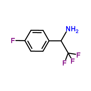 2,2,2-Trifluoro-1-(4-fluoro-phenyl)-ethylamine Structure,852443-99-3Structure