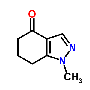 1,5,6,7-Tetrahydro-1-methyl-4h-indazol-4-one Structure,85302-16-5Structure