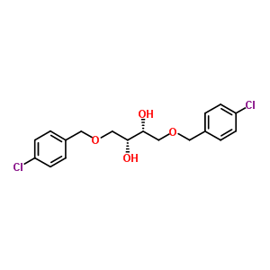 (-)-1,4-Bis-o-(4-chlorobenzyl)-l-threitol Structure,85362-85-2Structure