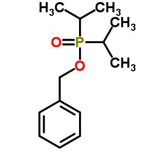 Dipropan-2-ylphosphoryloxymethylbenzene Structure,85403-96-9Structure