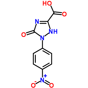 2,5-Dihydro-1-(4-nitrophenyl)-5-oxo-1h-1,2,4-triazole-3-carboxylicacid Structure,854738-30-0Structure