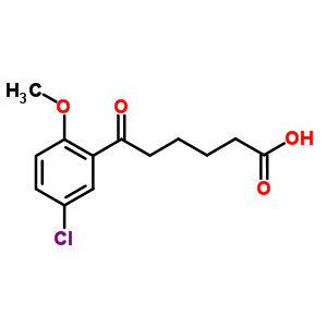 6-(5-Chloro-2-methoxyphenyl)-6-oxohexanoic acid Structure,854879-20-2Structure