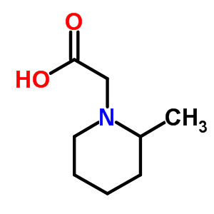 (2-Methylpiperidin-1-yl)acetic acid Structure,856437-61-1Structure