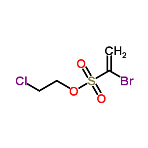 1-Bromo-1-(2-chloroethoxysulfonyl)ethene Structure,85650-06-2Structure