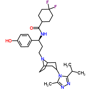 4-Hydroxyphenyl maraviroc Structure,856708-54-8Structure