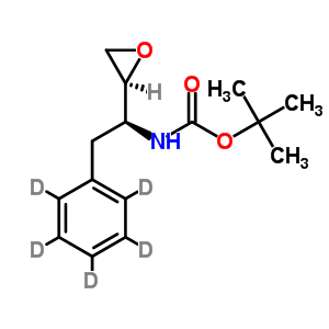 (2S,3s)-3-boc-amino-1,2-epoxy-4-phenyl-d5-butane Structure,856765-76-9Structure