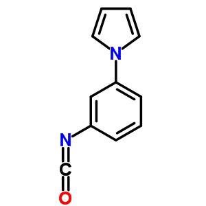 1-(3-Isocyanatophenyl)-1h-pyrrole Structure,857283-59-1Structure