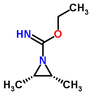 [(2S,3r)-2,3-dimethylaziridin-1-yl]-ethoxy-methanimine Structure,85782-30-5Structure