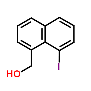 (8-Iodo-1-naphthyl)methanol Structure,85864-84-2Structure