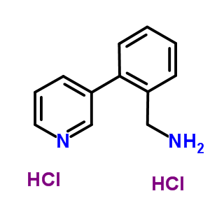 1-(2-Pyridin-3-ylphenyl)methanamine dihydrochloride Structure,859833-18-4Structure