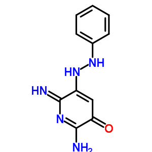 2,6-Diamino-5-hydroxy-3-(phenylazo)pyridine Structure,86271-56-9Structure