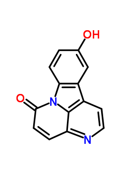 6H-indolo[3,2,1-de][1,5]naphthyridin-6-one,10-hydroxy- Structure,86293-41-6Structure